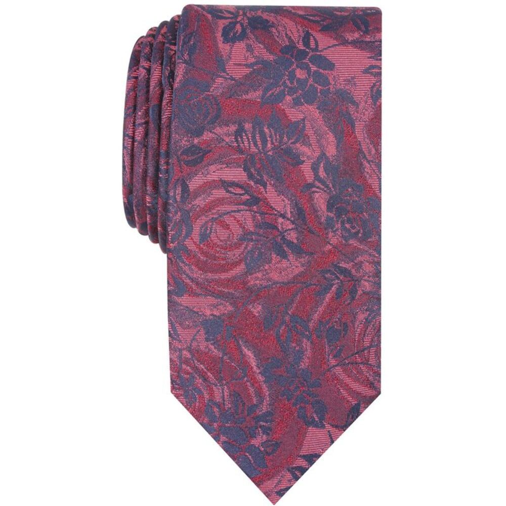 Tallia Mens Harper Floral Self-tied Necktie, NWT